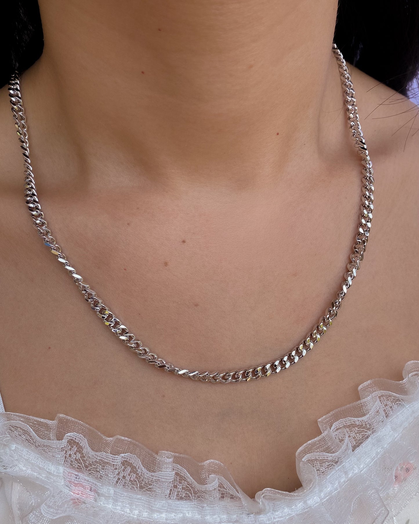 CADENA ESTILO CUBANA CORTA