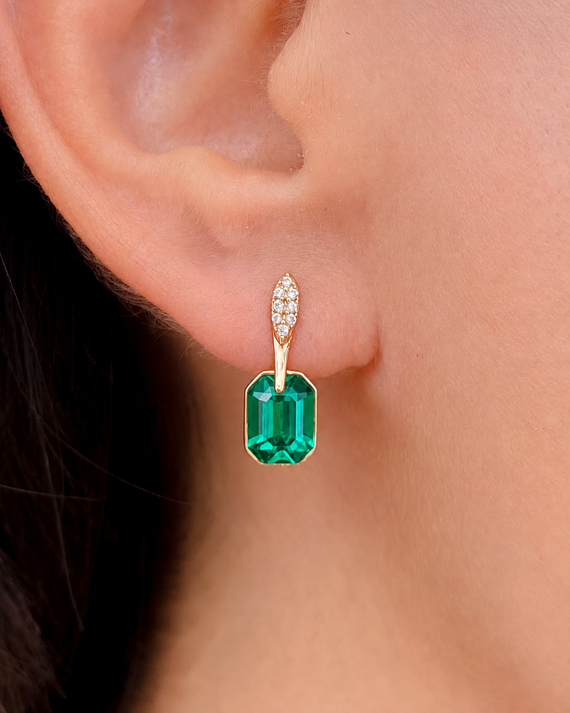 Pendientes verdes