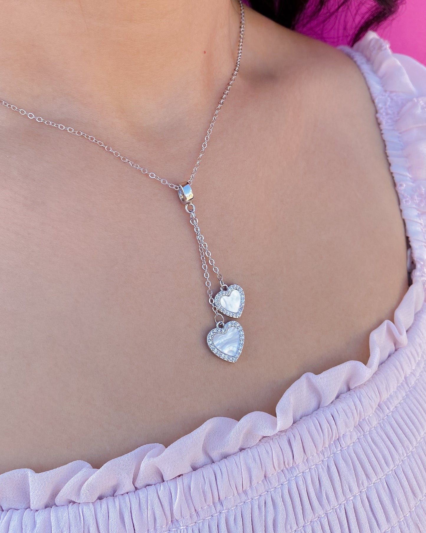 Cadena con forma de corazón