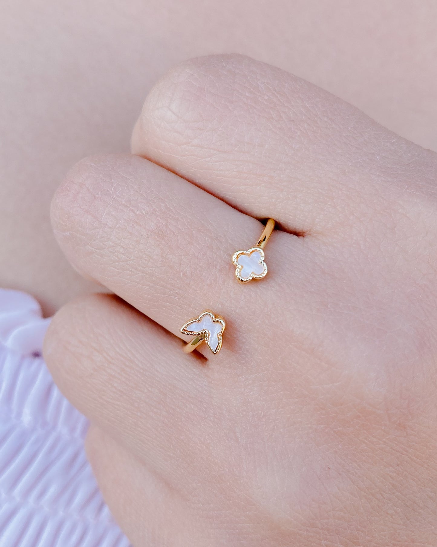 Anillo ajustable dorado