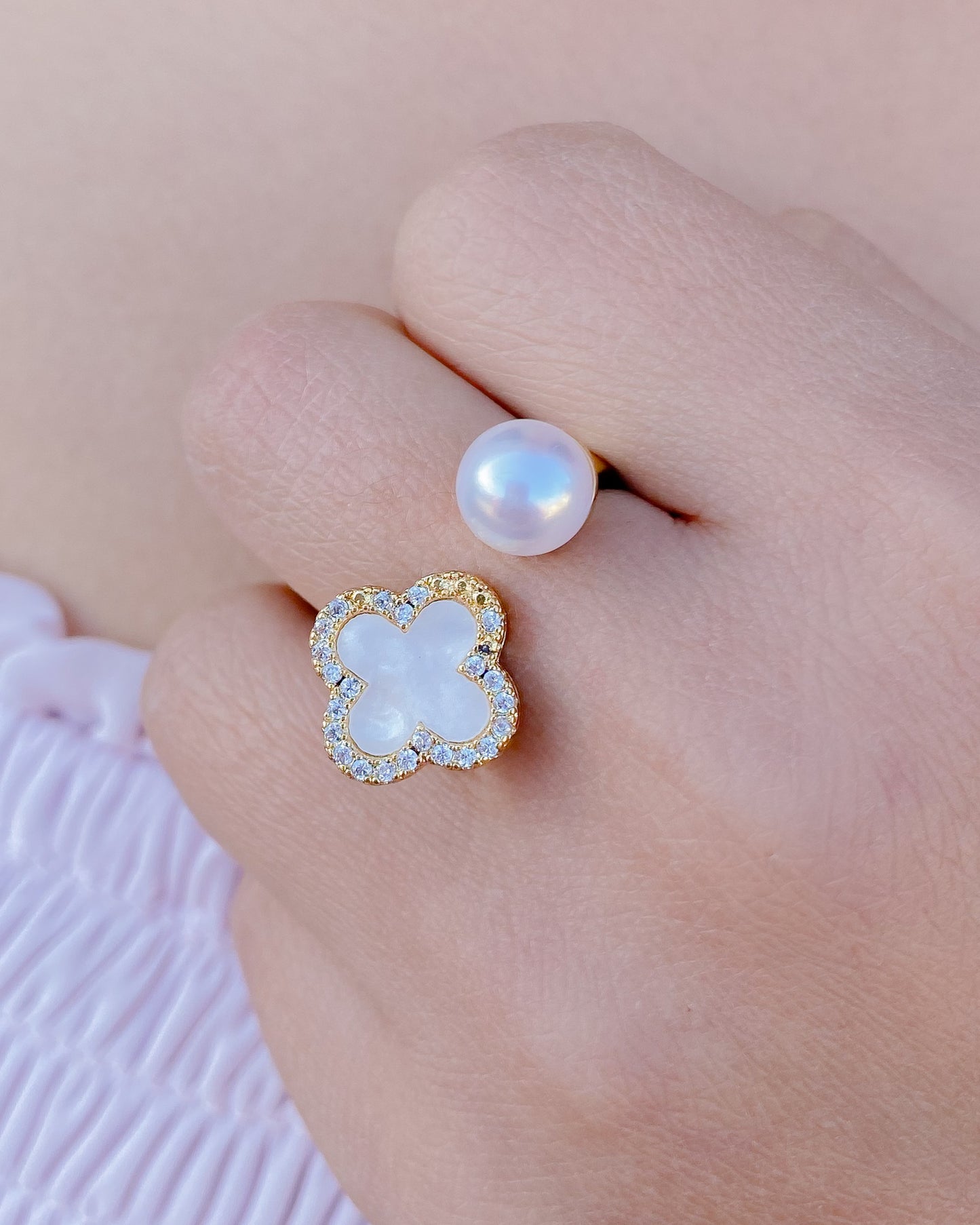 Anillo ajustable dorado