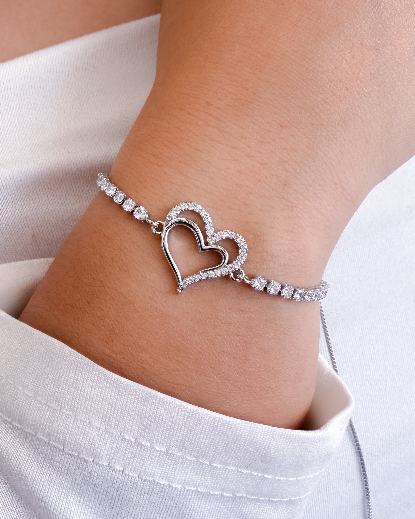 PULSERA DE CORAZÓN