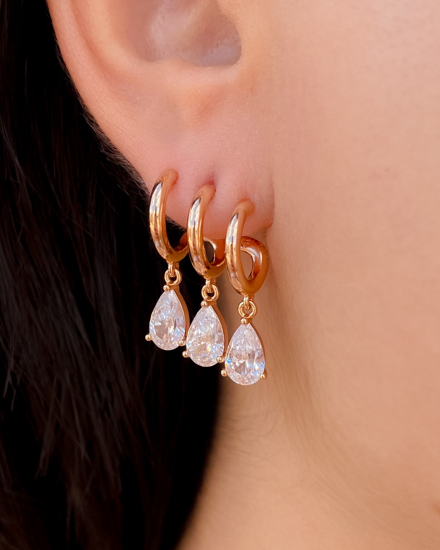 Pendientes de cristal