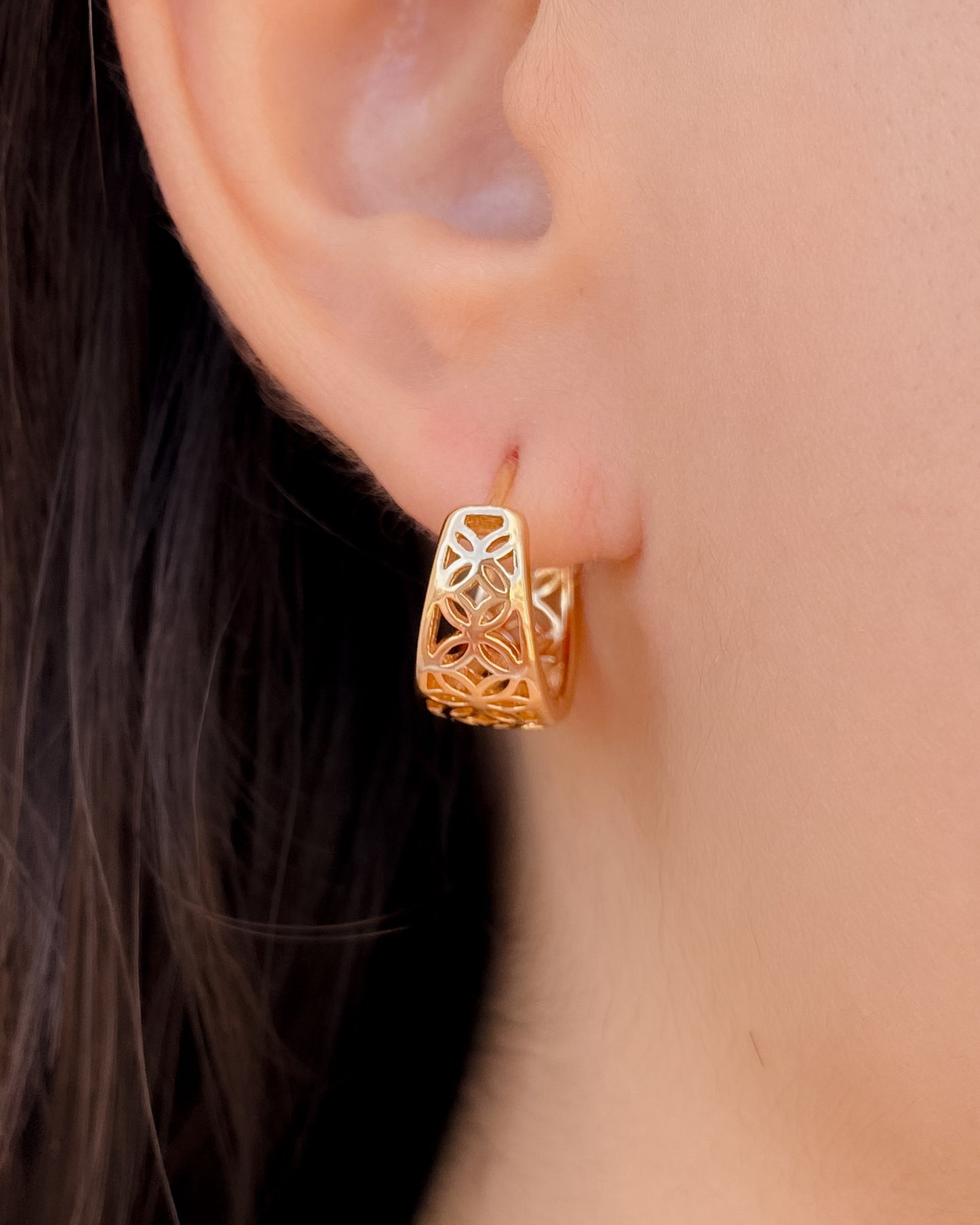 Pendientes dorados