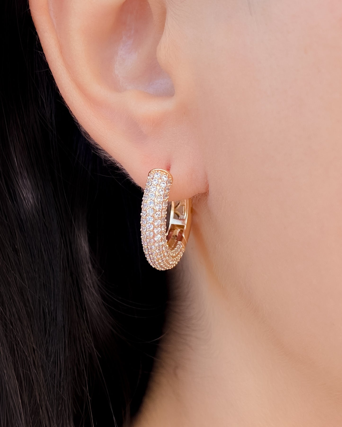 Pendientes piedritas
