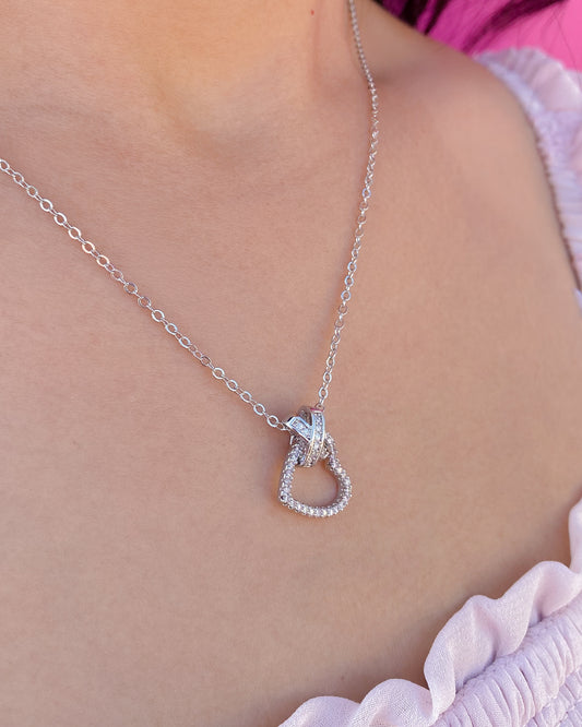 Cadena con forma de corazón