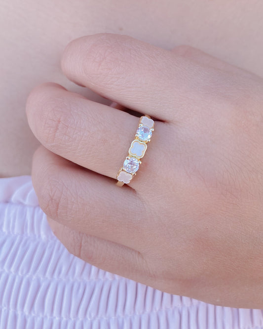 Anillo ajustable dorado