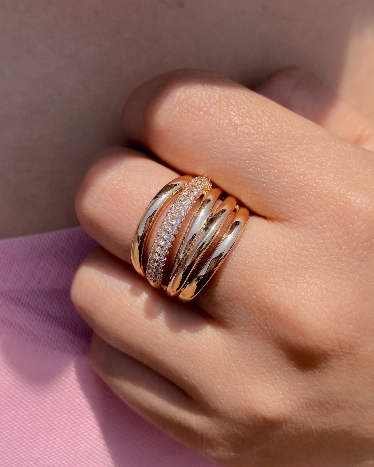 Anillo 5 Filas