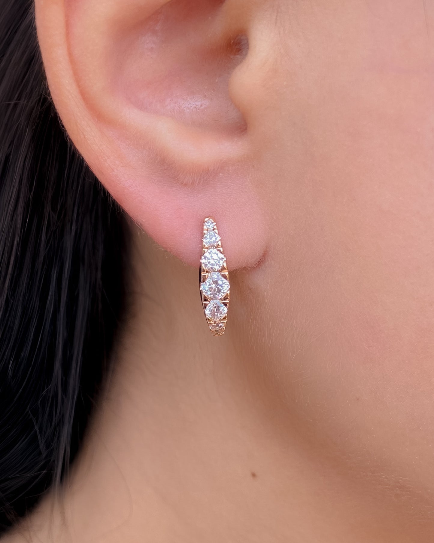 ARETES DE BRILLANTES